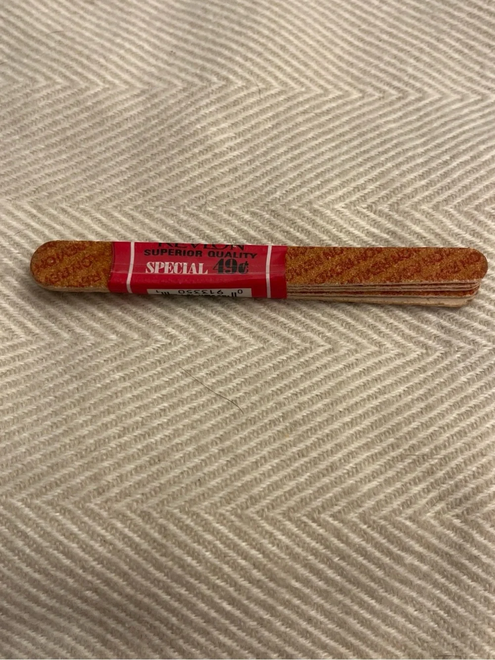 Vintage Revlon Mini (purse) Emory Boards/nail Files NIP 5/ 4 In long